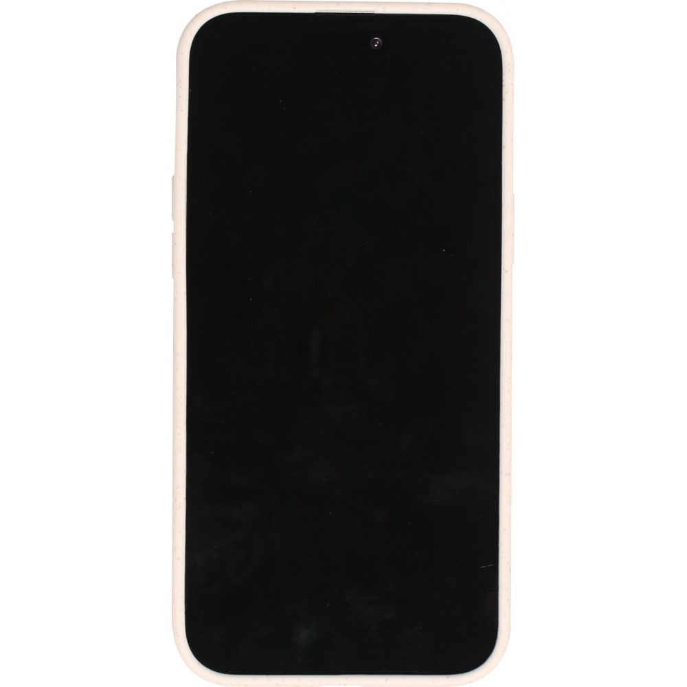 iPhone 16e Case Hülle - Bio Eco-Friendly biologisch Kompostierbar ökologisch - Weiss