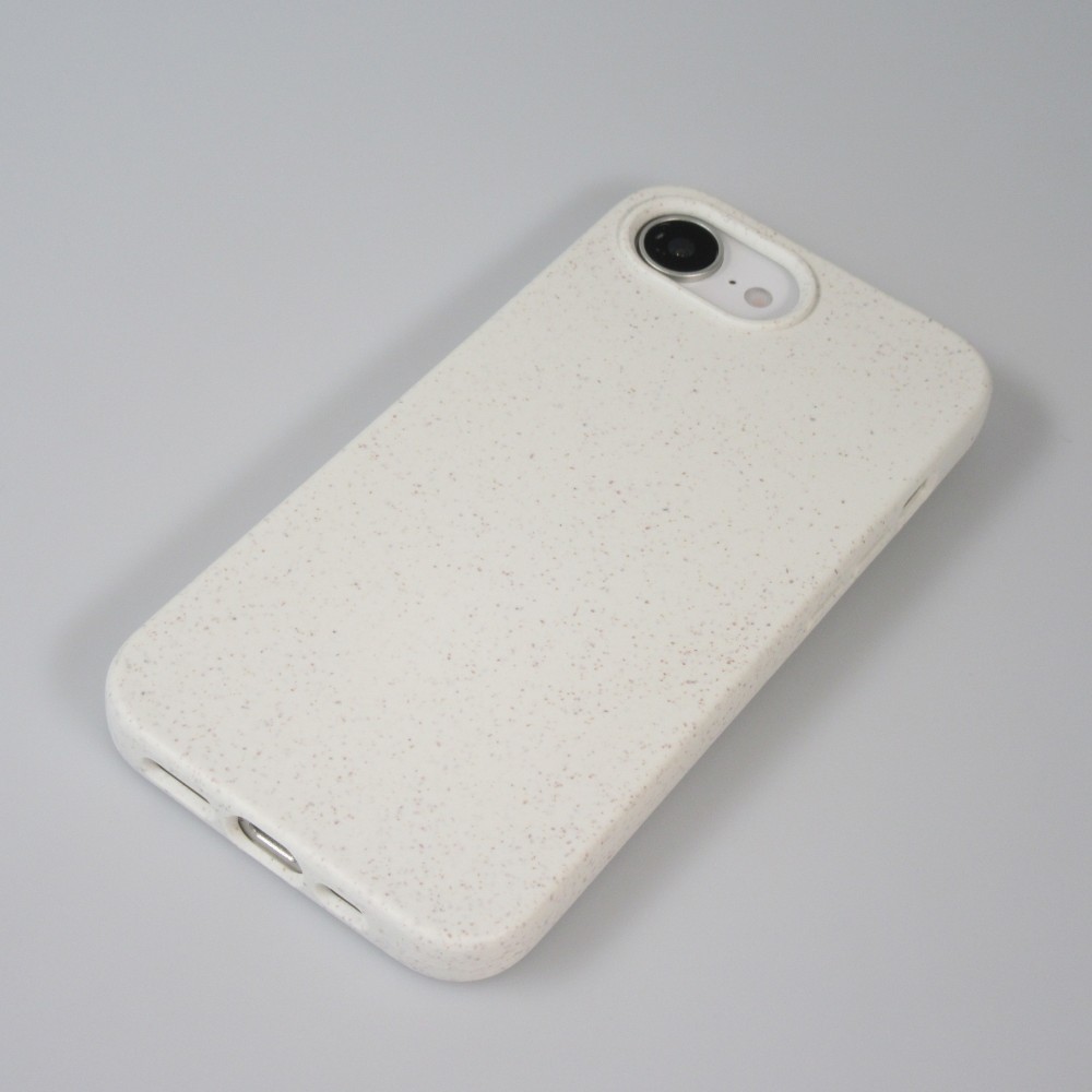 iPhone 16e Case Hülle - Bio Eco-Friendly biologisch Kompostierbar ökologisch - Weiss