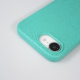 iPhone 16e Case Hülle - Bio Eco-Friendly Vegan mit Handykette Necklace - Türkis