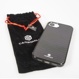 iPhone 16e Case Hülle - Carbomile Carbon Fiber (Kompatibel mit MagSafe)