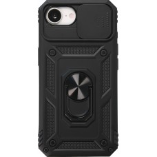 iPhone 16e Case Hülle - Full Body Armor Military-Grade - Schwarz