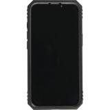 iPhone 16e Case Hülle - Full Body Armor Military-Grade - Schwarz