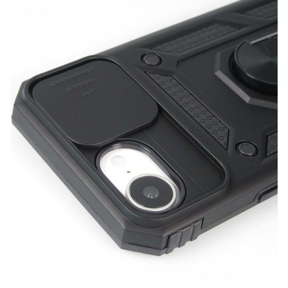 iPhone 16e Case Hülle - Full Body Armor Military-Grade - Schwarz