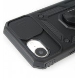 iPhone 16e Case Hülle - Full Body Armor Military-Grade - Schwarz