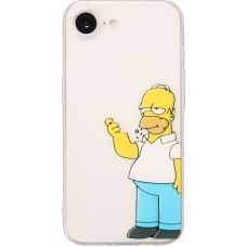 iPhone 16e Case Hülle - Gummi cartoon Homer Simpson