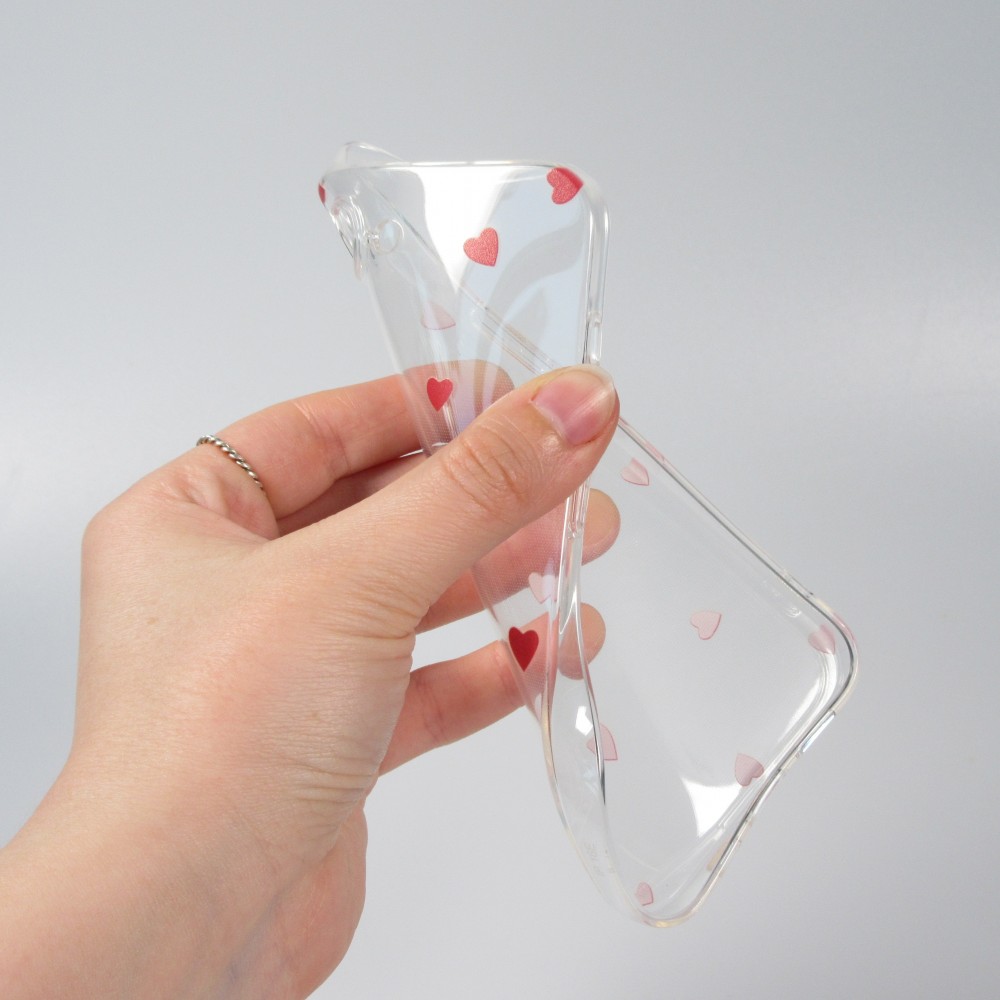 iPhone 16e Case Hülle - Gummi kleines Herz