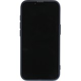 iPhone 16e Case H&uuml;lle - Gummi weich mit Kameraschutzglas MagSafe - Dunkelblau