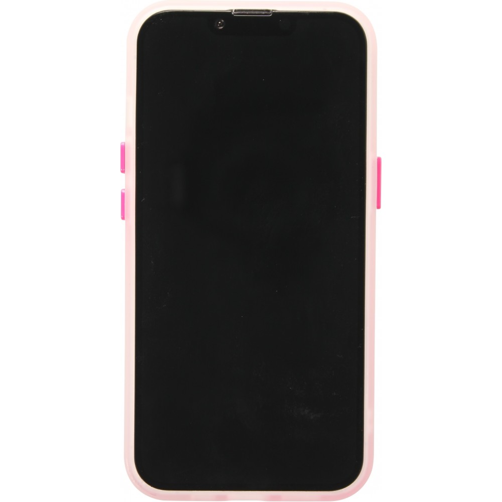 iPhone 16e Case Hülle - Jelly Color MagSafe - Semi-transparent Rosa - Rosa