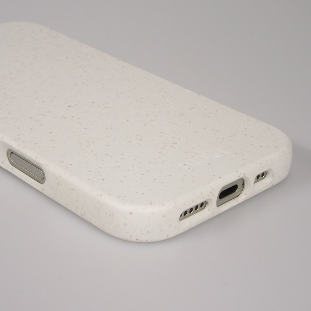 Coque iPhone Air - Bioka biodégradable et compostable Eco-Friendly - Blanc