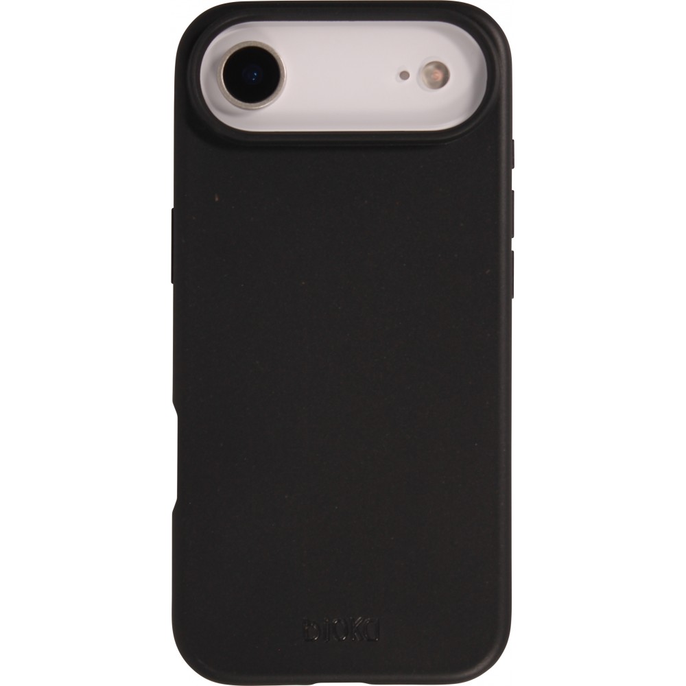 iPhone Air Case Hülle - Bioka Biologisch Abbaubar Eco-Friendly Kompostierbar - Schwarz