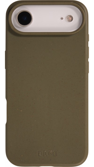 Coque iPhone Air - Bioka biodégradable et compostable Eco-Friendly - Vert foncé