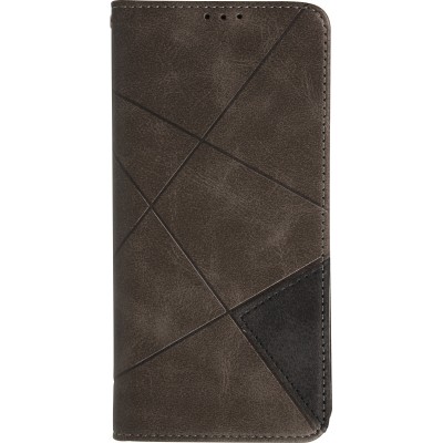 Coque iPhone Air - Flip Géometrique - Gris