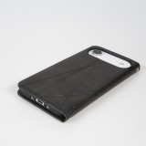 Hülle iPhone 17 Air - Flip Geometrisch - Schwarz