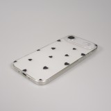 iPhone Air Case Hülle - Gummi kleines Herz - Schwarz