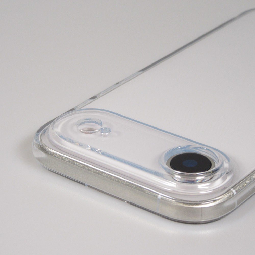 iPhone Air Case Hülle - Gummi Transparent Silikon Gel Simple Super Clear flexibel