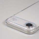iPhone Air Case Hülle - Gummi Transparent Silikon Gel Simple Super Clear flexibel