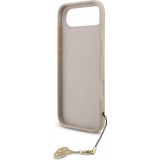 iPhone 17 Air Case Hülle - Guess 4G Charm Elegante Schutz Raffiniertes Design Trendaccessoire - Rosa
