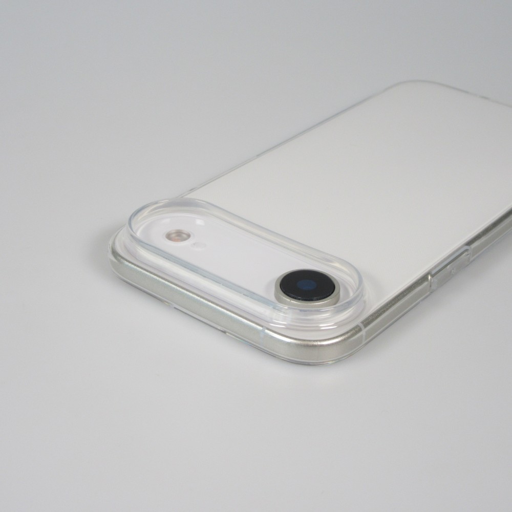 iPhone 17 Air Case Hülle - Ultra-thin Gummi Transparent 0.8 mm Gel-Silikon Superdünn und flexibel