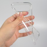 iPhone 17 Air Case Hülle - Ultra-thin Gummi Transparent 0.8 mm Gel-Silikon Superdünn und flexibel