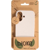 iPhone 17 Case Hülle - Bioka Biologisch Abbaubar Eco-Friendly Kompostierbar - Weiss