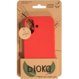 Hülle iPhone 17 - Bioka Biologisch Abbaubar Eco-Friendly Kompostierbar - Rot