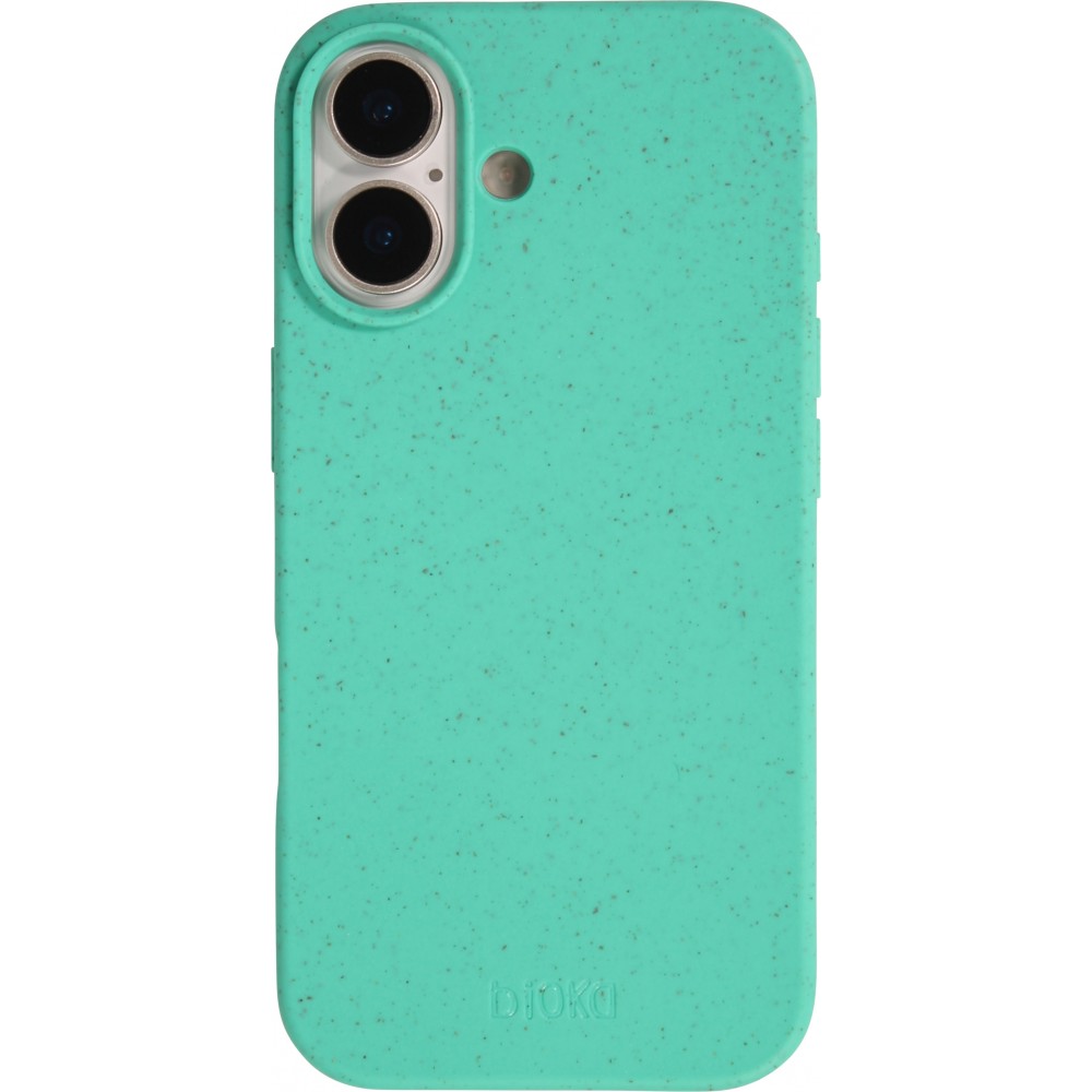 Hülle iPhone 17 - Bioka Biologisch Abbaubar Eco-Friendly Kompostierbar - Türkis