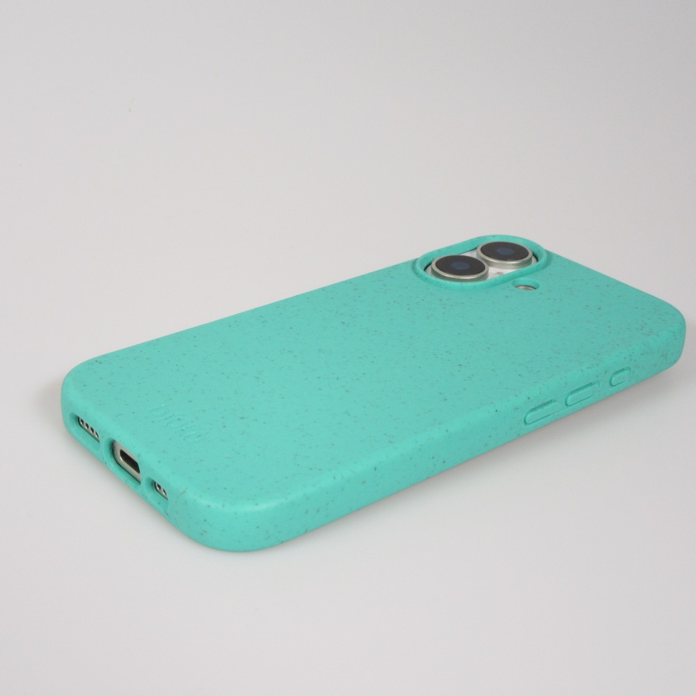 Hülle iPhone 17 - Bioka Biologisch Abbaubar Eco-Friendly Kompostierbar - Türkis