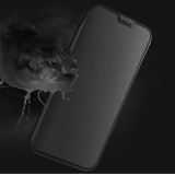 Coque iPhone 17 - Dux Ducis Skin Pro avec rabat et emplacement pour cartes en cuir synth&eacute;tique PU et TPU flexible  - Noir