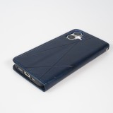 Hülle iPhone 17 - Flip Geometrisch blau