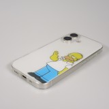 iPhone 17 Case Hülle - Gummi cartoon Homer Simpson