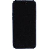 iPhone 17 Case Hülle - Gummi weich mit Kameraschutzglas MagSafe - Dunkelblau