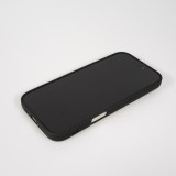 iPhone 17 Case Hülle - Gummi weich mit Kameraschutzglas MagSafe - Schwarz