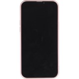 iPhone 17 Case Hülle - Gummi weich mit Kameraschutzglas MagSafe - Rosa