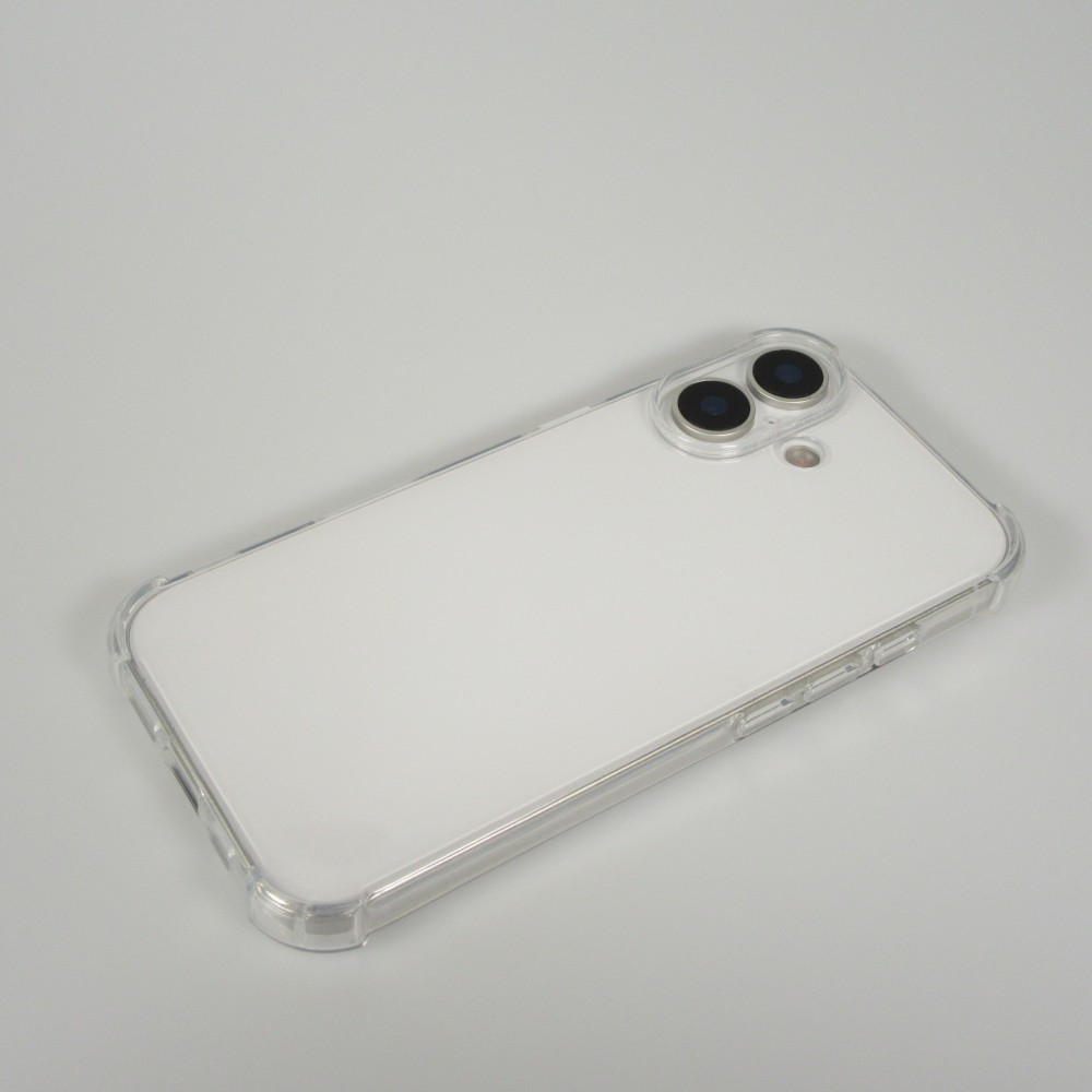iPhone 17 Case Hülle - Gummi Transparent Gel Bumper mit extra Schutz für Ecken Antischock