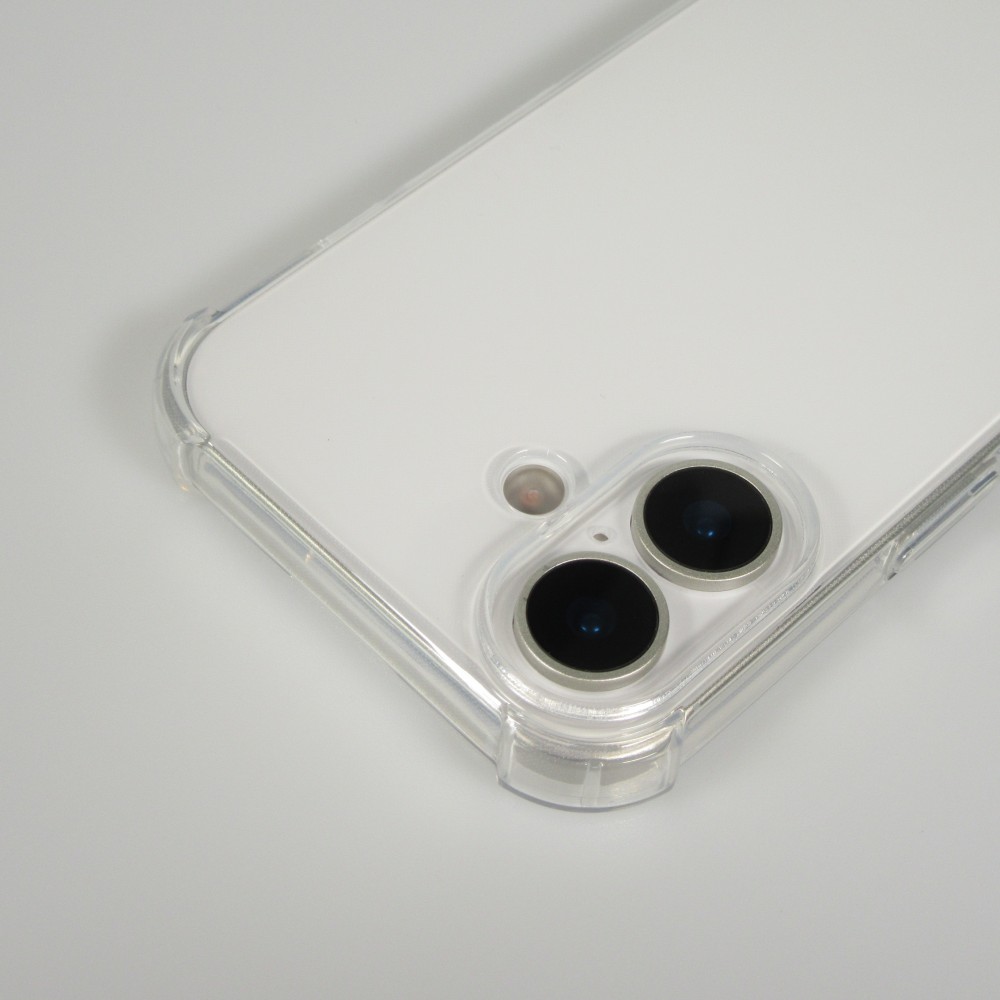 iPhone 17 Case Hülle - Gummi Transparent Gel Bumper mit extra Schutz für Ecken Antischock