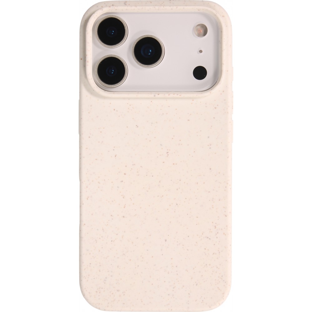 iPhone 17 Pro Max Case Hülle - Bio Eco-Friendly biologisch Kompostierbar ökologisch - Weiss
