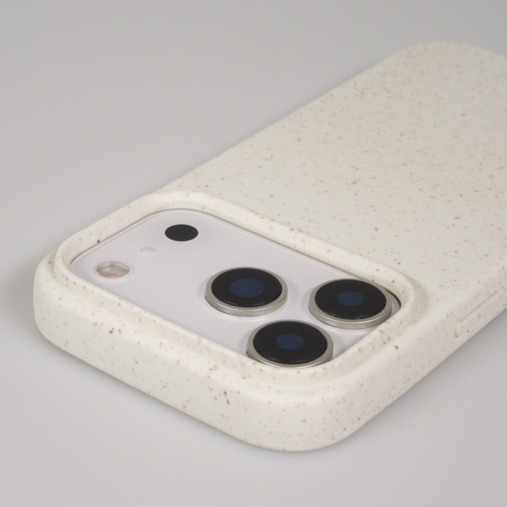 iPhone 17 Pro Max Case Hülle - Bio Eco-Friendly biologisch Kompostierbar ökologisch - Weiss