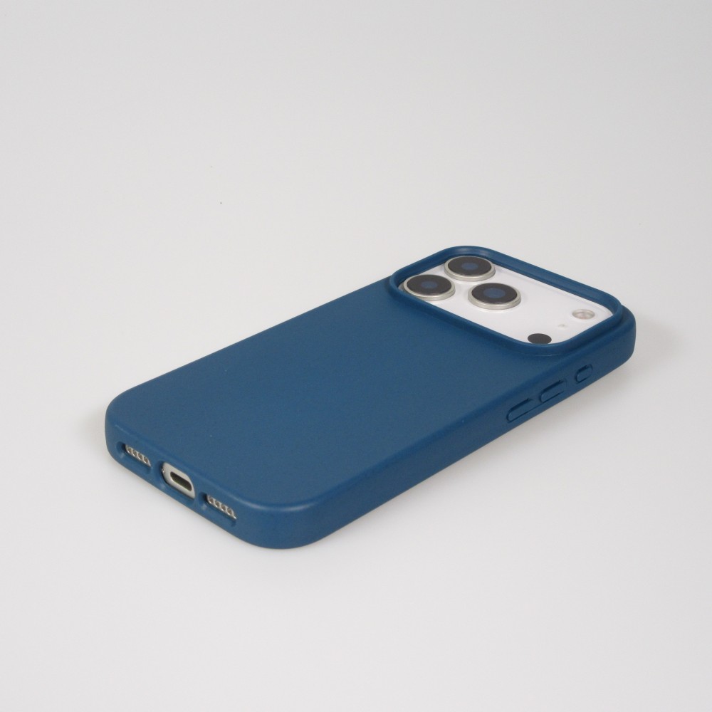 Coque iPhone 17 Pro - Bio Eco-Friendly biodégradable écologique nature - Bleu