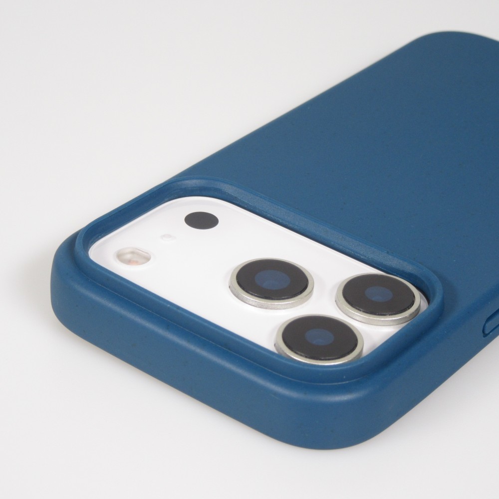Coque iPhone 17 Pro - Bio Eco-Friendly biodégradable écologique nature - Bleu