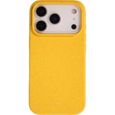 Coque iPhone 17 Pro - Bioka biodégradable et compostable Eco-Friendly jaune