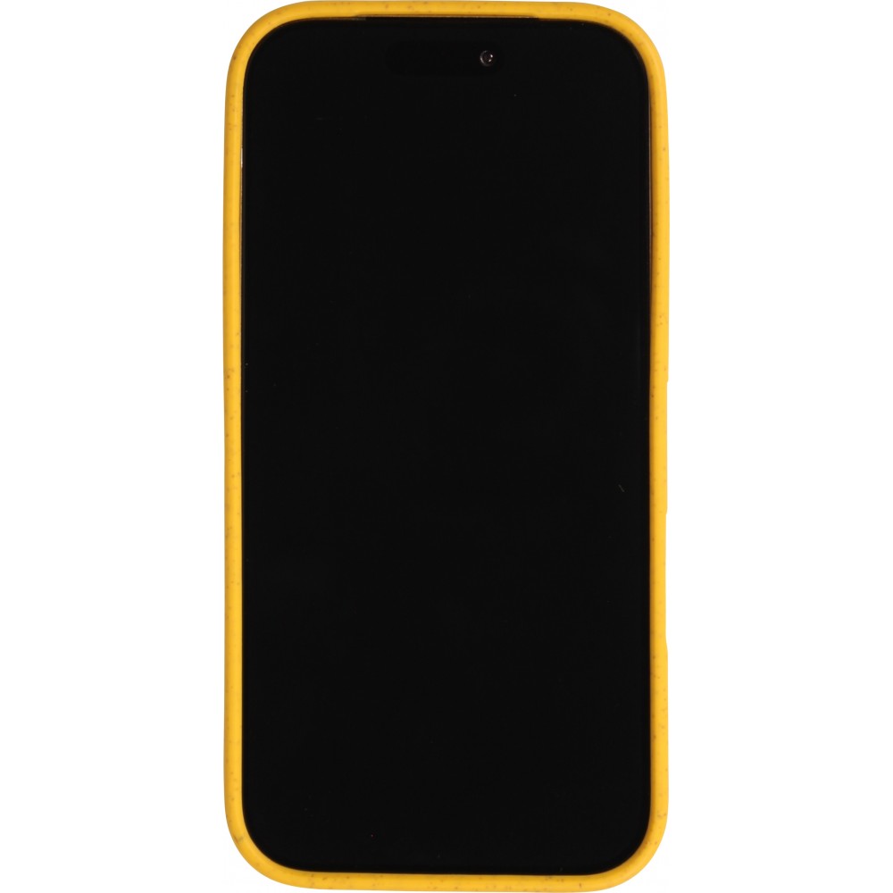 Coque iPhone 17 Pro - Bioka biodégradable et compostable Eco-Friendly jaune