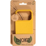 Coque iPhone 17 Pro - Bioka biodégradable et compostable Eco-Friendly jaune