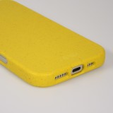 Coque iPhone 17 Pro - Bioka biodégradable et compostable Eco-Friendly jaune