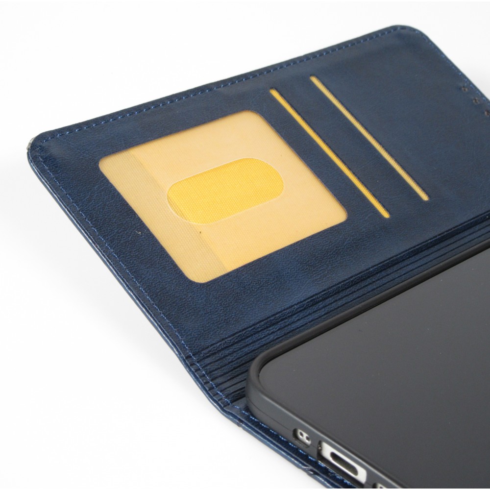 Hülle iPhone 17 Pro - Flip Geometrisch blau