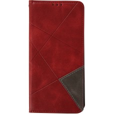 Hülle iPhone 17 Pro - Flip Geometrisch - Rot