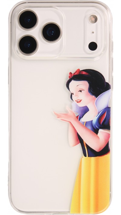 iPhone 17 Pro Case Hülle - Gummi cartoon Schneewittchen