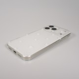 iPhone 17 Pro Max Case Hülle - Gummi kleines Herz - Weiss
