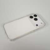 iPhone 17 Pro Max Case Hülle - Gummi Transparent Gel Bumper mit extra Schutz für Ecken Antischock