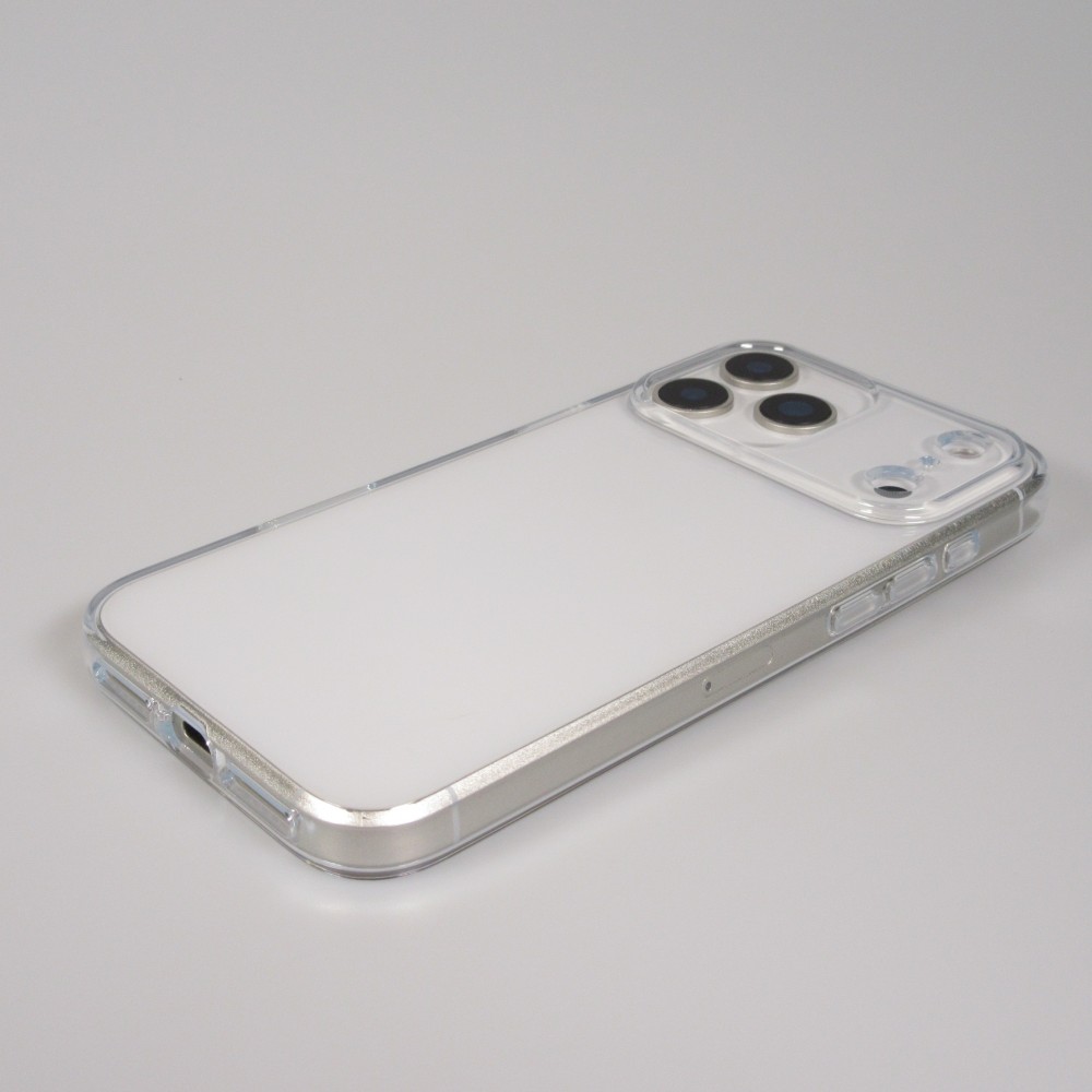 iPhone 17 Pro Case Hülle - Gummi Transparent Silikon Gel Simple Super Clear flexibel