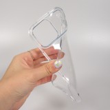 iPhone 17 Pro Case Hülle - Gummi Transparent Silikon Gel Simple Super Clear flexibel